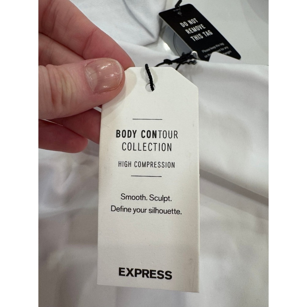 Express Body Contour High Compression Long sleeve size large - Picture 6 of 7